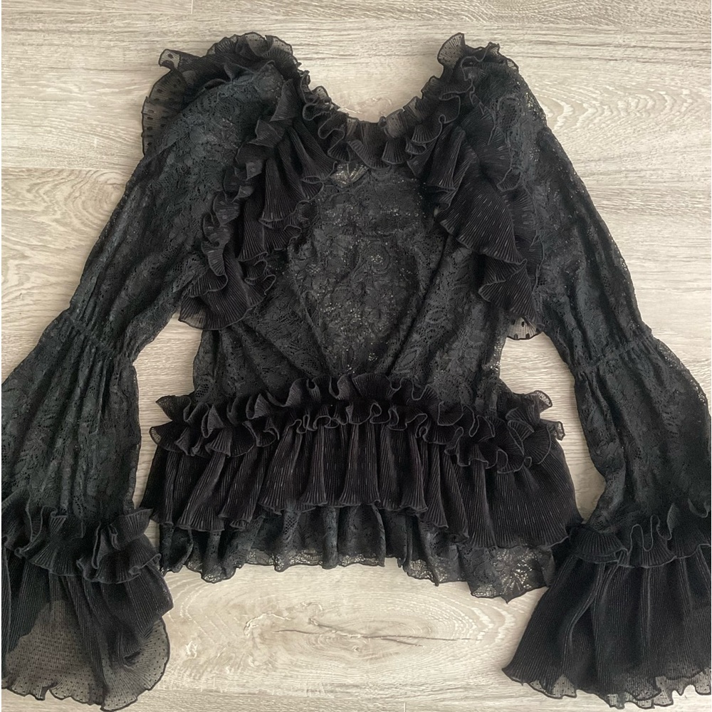 Romance was born hocus pocus lace blouse - Picture 9 of 12